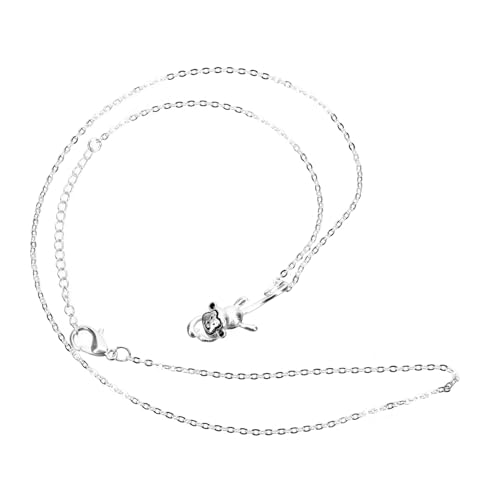 LRXIYODE Filigrane Damen Halskette mit Affenanhänger aus Hochwertigem Kupfer Leicht und Hautfreundlich Modischer Schmuck für Alltag Party und zu Weihnachten Geburtstag Valentinstag von LRXIYODE