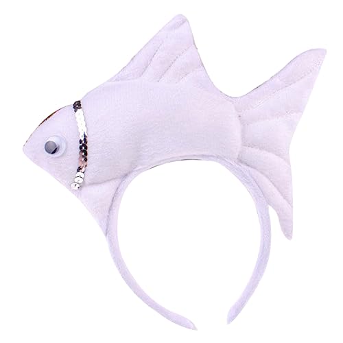 LRXIYODE Fisch-stirnband Kreatives Party Stirnband Cartoon Haarreifen Für Frauen Junge Mädchen Hawaii-party Karneval Geburtstagsfeiern Festival Kopfbedeckung Haarschmuck von LRXIYODE