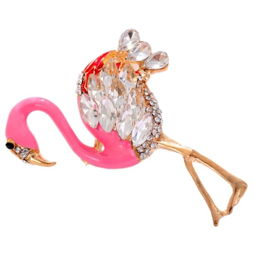 LRXIYODE Flamingo Brosche Pin mit Strasssteinen Anstecknadel für Damenbekleidung Modisches Accessoire für Rucksäcke Besondere Anlässe Kreatives Design LRXIYODE Flamingo Brosche Pin mit Strasssteinen Anstecknadel für Damenbekleidung Modisches Accessoire für Rucksäcke Besondere Anlässe Kreatives Design von LRXIYODE