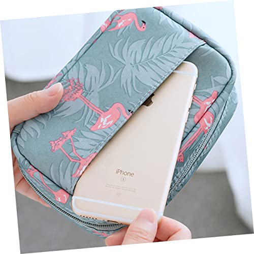 LRXIYODE Flamingo Kosmetiktasche Groß Wasserabweisend Leicht mit Reißverschluss und Henkel Portable Kulturbeutel Damen Reise Make up Aufbewahrungstasche für Zuhause und Unterwegs von LRXIYODE