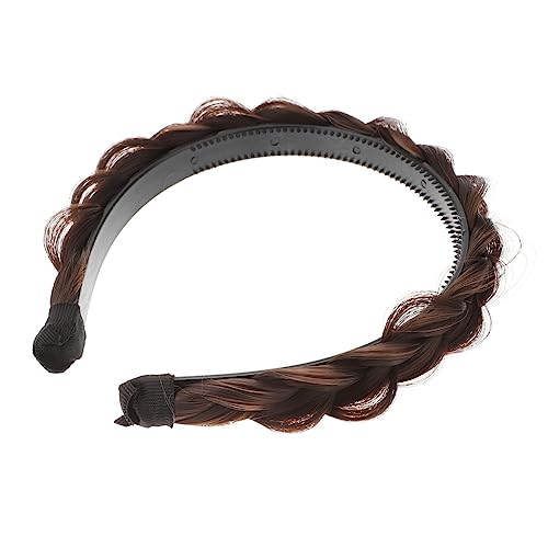 LRXIYODE Flecht Haarband für Damen und Mädchen Braid Headband Hitzebeständigem Faserstoff für Alltag Partys Hochzeiten Rutschfest und Leicht zu Tragen von LRXIYODE