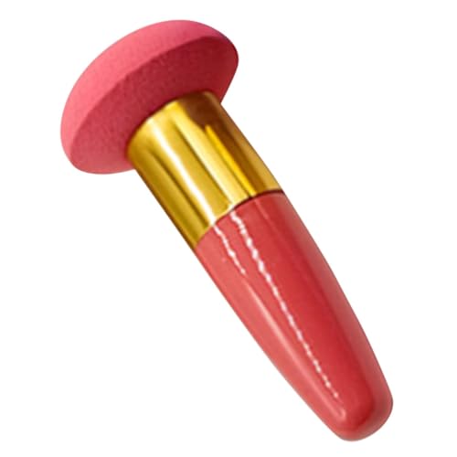 LRXIYODE Foundation Blending Schwamm mit Griff Flexibler Make Up Puderquaste für Gesicht Nass Trocken Verwendbar Leichtes Beauty Tool Vielseitig für Foundation Creme Concealer für Frauen von LRXIYODE