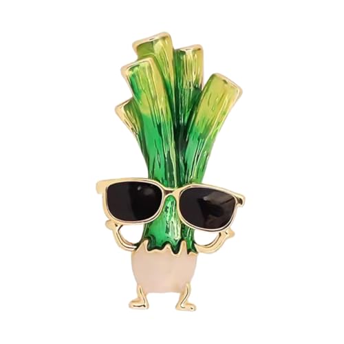 LRXIYODE Frauen Broschen Anstecknadel Metall Gemüse Design Schalkragen Pin für Kleidung Hut Tasche Dekoration Modisch Langlebig Sicher von LRXIYODE