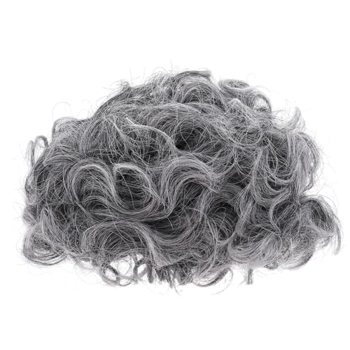 LRXIYODE Frauen Perücke Für Cosplay Grizzlygraue Synthetische Kurzhaar- Für Partys Bühnenauftritte Und Rollenspiele Bequem Atmungsaktiv Und Vielseitig Für Hauttöne Und Altersgruppen von LRXIYODE