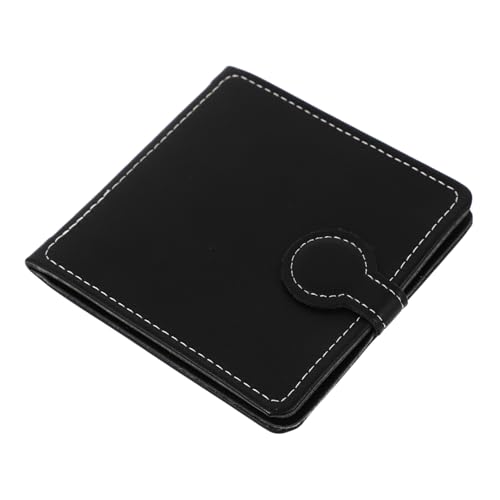 LRXIYODE Gitarren Plektrum Tasche aus Leder Langlebiger Pick Organizer für Plektren Kompakt und Tragbar Praktischer Gitarren Pick Holder für Konzert Reise und Musikschule Schwarz von LRXIYODE