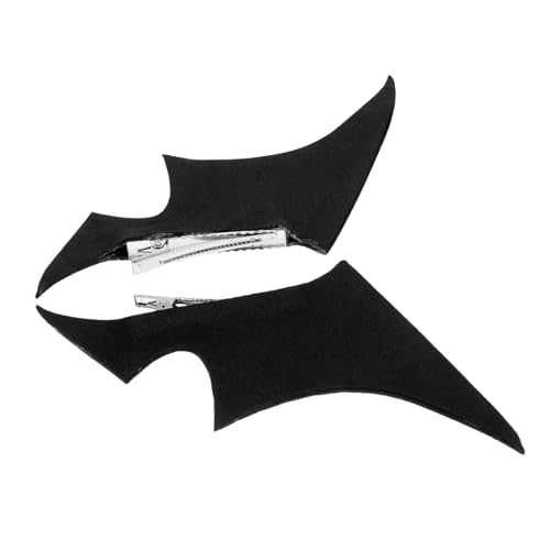 LRXIYODE Gothic Fledermausflügel Haarclips mit Schwamm Leicht und Sicher für Halloween Party Alltagsmode und Cosplay Frauen von LRXIYODE