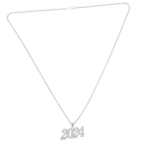 LRXIYODE Graduation Halskette Verstellbar Modisches Schmuckstück mit Jahreszahl Anhänger Abschluss Saison für Frauen und Männer von LRXIYODE