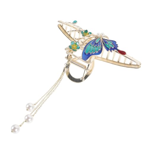 LRXIYODE Große Haarklammer Metall Butterfly Haarklammer für Dickes Langes Haar Rutschfester Haarschmuck Damen Geeignet für Alltag Hochzeit Party Stabiles Design mit Starkem Halt von LRXIYODE