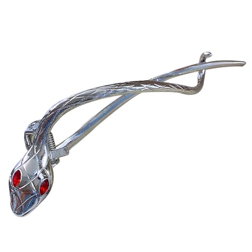 LRXIYODE Große Haarklammer Schlangendesign für Dickes Haar Starke Krallenklammer für Damen Vielseitige Haarspange Praktische Stylinghilfe für Alltag Party Hochzeit und Alltag von LRXIYODE