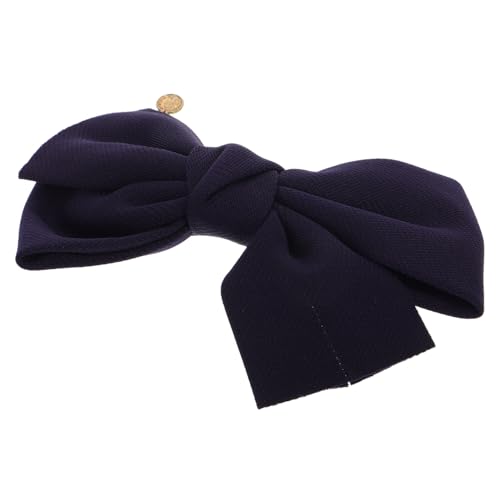 LRXIYODE Große Haarklammer mit Schmetterlingsschleife Rutschfeste Stoff Haarspange mit Metallfederclip Komfortabel für Hohe Dutts und Zöpfe Modischer Haarschmuck für Damen von LRXIYODE