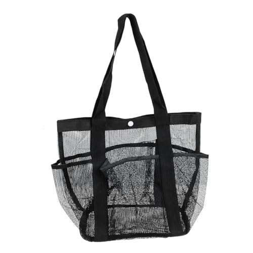 LRXIYODE Große Netz Strandtasche mit Multi Taschen Handlicher Mesh Beach Tote für Reise und Badartikel Vielseitige Aufbewahrungstasche für Kosmetik Praktischer Organizer für Dusche und LRXIYODE Große Netz Strandtasche mit Multi Taschen Handlicher Mesh Beach Tote für Reise und Badartikel Vielseitige Aufbewahrungstasche für Kosmetik Praktischer Organizer für Dusche und von LRXIYODE