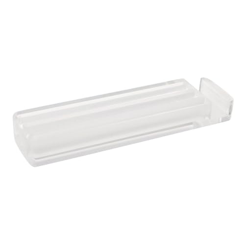 LRXIYODE Guitar Pick Halter Transparent Kompakter Plectrum Organizer mit Clipmechanismus für Bass Ukulele und Gitarre Stabiler Tischständer mit Einfachem Zugriff für Musiker von LRXIYODE