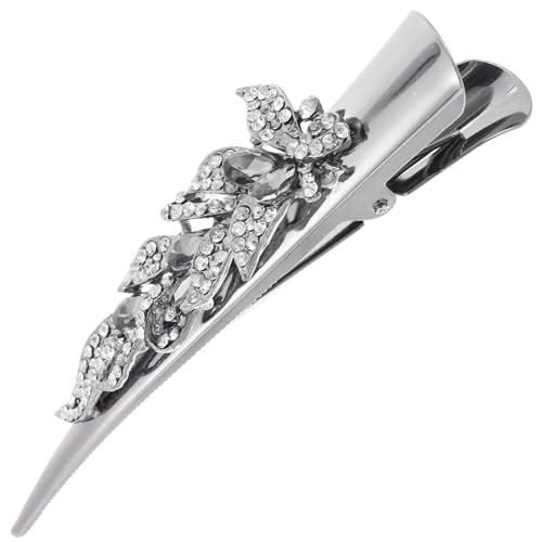 LRXIYODE Haarklammer Damen Vintage Haarnadel mit Strasssteinen Großer Kreativer Haarschmuck für Frauen und Teen Leichter Großer Haarclip für Party Cosplay und Alltag von LRXIYODE