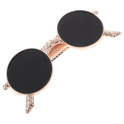 LRXIYODE Haarklammer in Sonnenbrillenform Große Metall haarspange für Frauen Stabiler Haarschmuck für Dickes Haar Vielseitiger Haarclip für Ponytails Zöpfe und Half buns von LRXIYODE