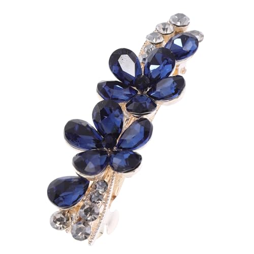 LRXIYODE Haarklammer mit Strassblumen Kompakte Mini Haarspange für Dickes und Dünnes Haar Modisches Damen Haarschmuck Accessoire für Party und Alltag Tragbar und Vielseitig Einsetzbar von LRXIYODE
