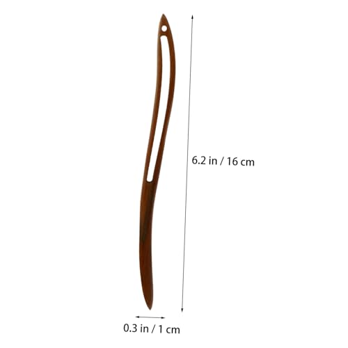 LRXIYODE Haarnadel aus Grünem Sandelholz Traditioneller Chinesischer Haarschmuck Handgefertigtes Retro haarstäbchen Modisches Accessoire für Frauen Einfach zu Befestigen und Schonend für von LRXIYODE