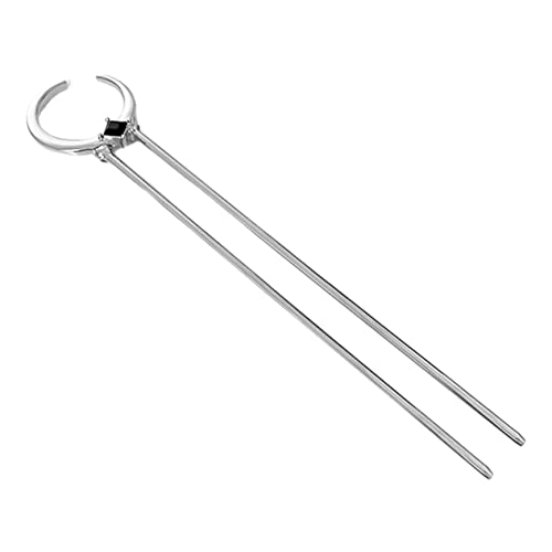 LRXIYODE Haarnadel mit Strass Mondform für Lange Haare Stilvolles Haaraccessoire für Damen für Hochzeiten und Besondere Anlässe aus Robustem Metall Gefertigt von LRXIYODE
