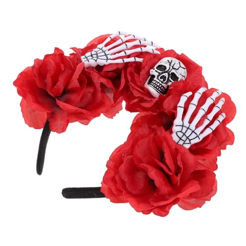 LRXIYODE Halloween Kopfband mit Knochenkrallen und Roter Gruseliges Haaraccessoire für Partys und Schauriges Cosplay LRXIYODE Halloween Kopfband mit Knochenkrallen und Roter Gruseliges Haaraccessoire für Partys und Schauriges Cosplay von LRXIYODE