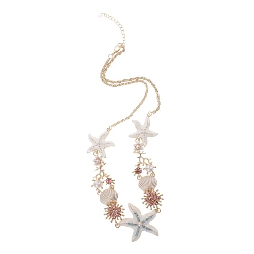 LRXIYODE Halskette im Boho Muschel Anhänger Kette für Damen Perfektes Strand Accessoire für Partys Besondere Anlässe Exquisites Design mit Hohem Tragekomfort LRXIYODE Halskette im Boho Muschel Anhänger Kette für Damen Perfektes Strand Accessoire für Partys Besondere Anlässe Exquisites Design mit Hohem Tragekomfort von LRXIYODE