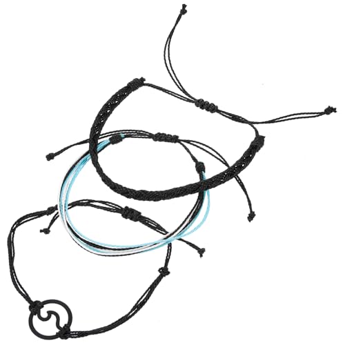 LRXIYODE Handgefertigte Bohemian Armbänder aus Baumwollfaden Geflochtene Freundschaftsarmbänder für Damen Verstellbares Farbecht für Urlaub Teenager und Geschenkideen von LRXIYODE