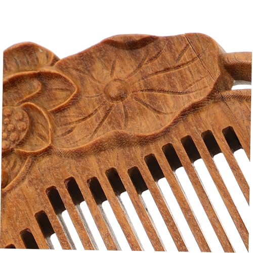 LRXIYODE Handgefertigtes Holz-kamm Taschenspiegel-set mit Handgeschnitztem Muster und Quaste Kompakt Leicht und Langlebig für Damen Make-up Reise Büro und Alltagspflege LRXIYODE Handgefertigtes Holz-kamm Taschenspiegel-set mit Handgeschnitztem Muster und Quaste Kompakt Leicht und Langlebig für Damen Make-up Reise Büro und Alltagspflege von LRXIYODE