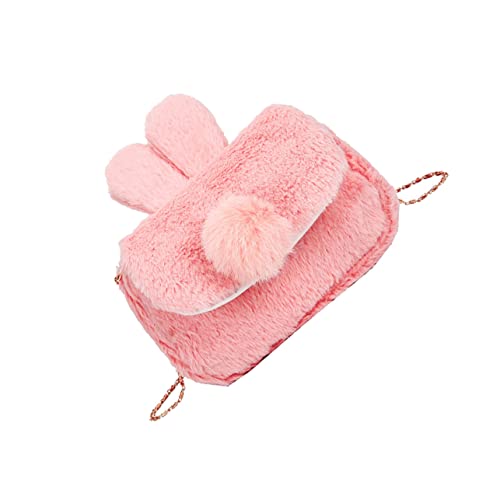 LRXIYODE Hase-umhängetasche Aus Plüsch Kreative Schultertasche Mit Häschen-Design Leicht Tragbar Für Mädchen Und Frauen Geeignet Für Einkaufen Arbeit Und Ausgehen von LRXIYODE