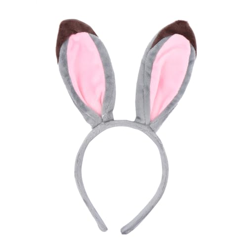 LRXIYODE Hasenohren Haarreif Plüsch Kreative Haarspange Party Kopfschmuck Cosplay Foto Requisite Damen Festival Zubehör von LRXIYODE