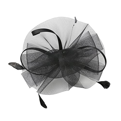 LRXIYODE Fascinator Hut Für Hochzeiten Und Teepartys Elegantes Haarschmuck Abnehmbarem Stirnband Und Haarclip Für Festlichkeiten Und Besondere Anlässe von LRXIYODE