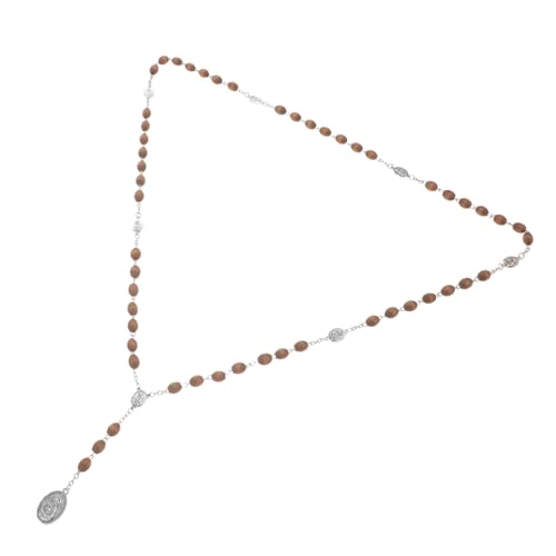 LRXIYODE Holzperlen Halskette Handgefertigt Robuste Holzperlen Schmuck Unisex Vielseitig Einsetzbar Passend für Männer Frauen Casual und Formelle Anlässe LRXIYODE Holzperlen Halskette Handgefertigt Robuste Holzperlen Schmuck Unisex Vielseitig Einsetzbar Passend für Männer Frauen Casual und Formelle Anlässe von LRXIYODE