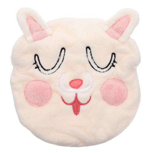 LRXIYODE Hot Compress Gesichtstuch aus Weichem Fleece Wiederverwendbare Gesichtsmaske für Frauen Teiliges Bequem für Heiße und Kalte Therapie zu Hause und Unterwegs mit Elastischem von LRXIYODE