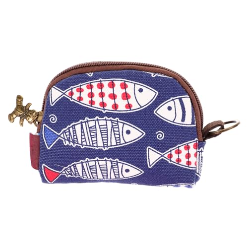 LRXIYODE Kleine Japanische Münzbörse Retro Geldbörse Für Damen Stilvolles Portemonnaie Für Kleingeld Mini Wallet Und Organizer Für Frauen Als Geschenk von LRXIYODE