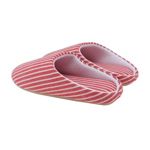 LRXIYODE Japanische Hausschuhe Leicht und Warm Baumwoll Loafer Atmungsaktiv Rutschfest für Herbst Winter Gemütliche Indoor Slipper Unisex von LRXIYODE
