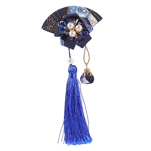 LRXIYODE Japanischer Fächer Haarclip mit Quaste Handgefertigtes Haarschmuck für Frauen für Hochzeiten Festivals und Besondere Anlässe für Freunde und Familie von LRXIYODE