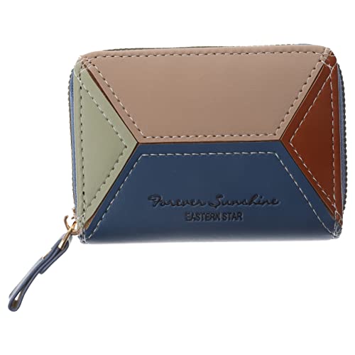 LRXIYODE Kleine Kartenbeutel Mit Reißverschluss-Design Ausweishalter Aus Kartenhalter Mit Münzbehälter Für Kreditkarten Ausweise Und Visitenkarten von LRXIYODE