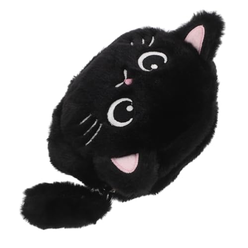 LRXIYODE Katzen-geldbörse: Süßes Plüsch-Portemonnaie – Make-up-Tasche Für Lippenbalsam Und Lippenstift Für Mädchen – Entzückendes Cartoon-münztäschchen Für Schlüssel, Karten Und Kleine von LRXIYODE