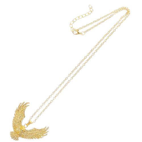 LRXIYODE Kette mit Anhänger für Männer Vintage Punk Halskette Gold Vielseitig Tragbar für Robust und Langlebig Perfektes für Modebewusste von LRXIYODE