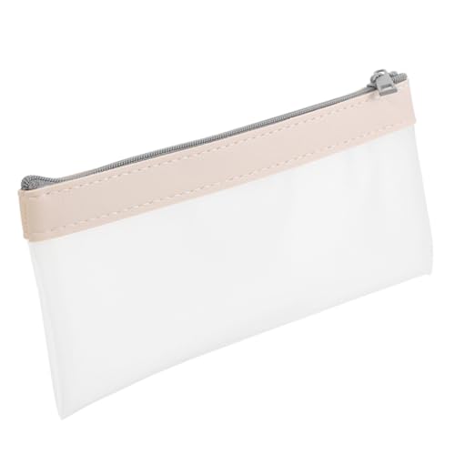 LRXIYODE Geldtasche Mit Reißverschluss Transparente Kosmetiktasche Für Bargeld Münzen Und Schreibwaren Praktischer Organizer Für Zuhause Arbeit Und Reisen Als Für Frauen Und Mädchen von LRXIYODE