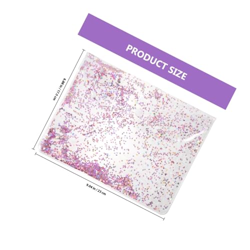 LRXIYODE Kleine Make up Tasche für Damen PVC Kosmetiktasche mit Pinselhalter Leicht und Kompakt Transparentes Design für Reisen und Outdoor aktivitäten von LRXIYODE