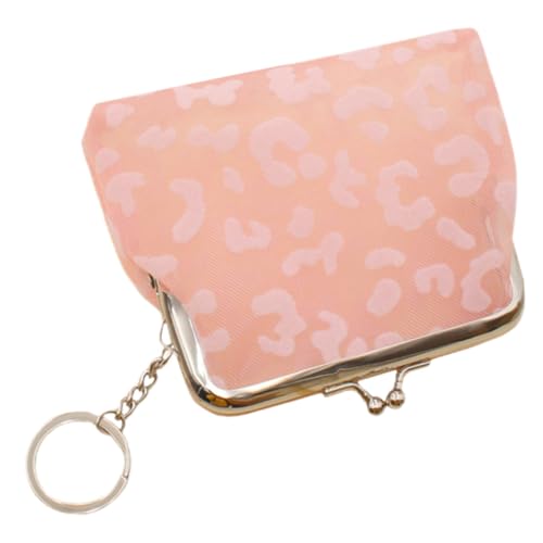 LRXIYODE Kleines Kartenetui mit Schlüsselring Transparenter Geldbeutel für Damen und Herren Weiches Material Robust für Ausweise Kreditkarten Bargeld und Münzen Praktischer Begleiter von LRXIYODE