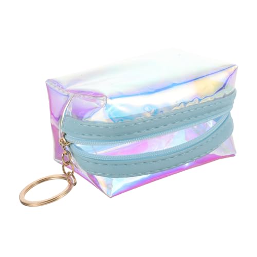 LRXIYODE Kleingeldbörse Für Damen Mit Schlüsselanhänger Mini-münzgeldbörse Kompakte Geldbörse Für Unterwegs Kleine Schminktasche Für Handtasche von LRXIYODE