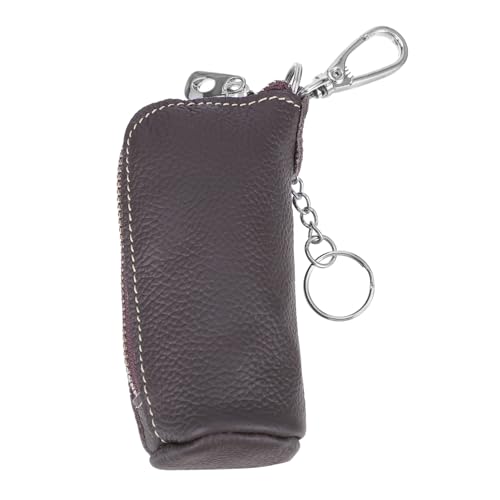 LRXIYODE Kompakte Schlüsseltasche PU für Autoschlüssel und Münzen Mini Geldbörse für Herren für Ringe und Armbänder Strapazierfähig und als für Freunde und Familie von LRXIYODE