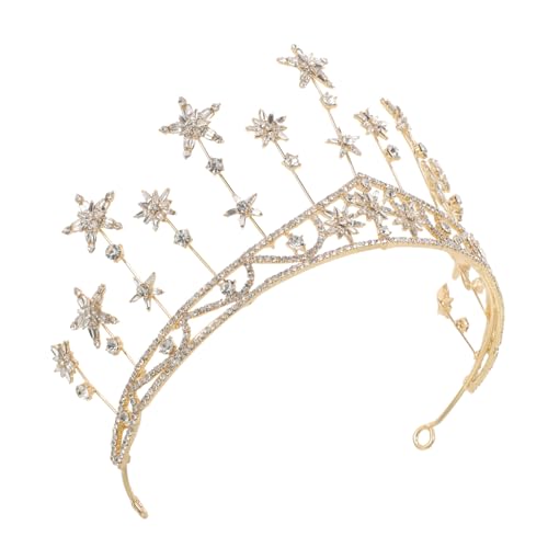 LRXIYODE Kristallstern Haarklammer mit Funkelnder Kristallkrone Handgefertigtes Haarschmuck Accessoire für Braut Party und Festliche Anlässe Geeignet für Frauen und Mädchen LRXIYODE Kristallstern Haarklammer mit Funkelnder Kristallkrone Handgefertigtes Haarschmuck Accessoire für Braut Party und Festliche Anlässe Geeignet für Frauen und Mädchen von LRXIYODE