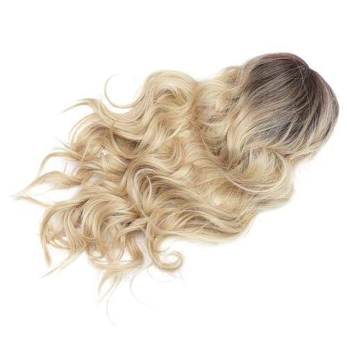 LRXIYODE Lange Gewellte Damenperücke mit Luftigen Natürliche Lockige Langhaarperücke für Alltag und Party Synthetisches Haar Modischer Damen Haarschmuck Vielseitig Einsetzbar von LRXIYODE