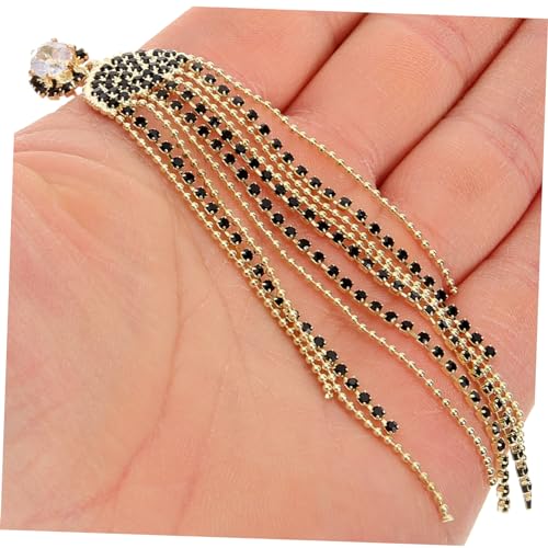 LRXIYODE Lange Quasten Ohrringe Damen Ohrschmuck Ohrhänger Goldfarben Leicht und Langlebig Auffälliges Design für Besondere Anlässe und Alltag von LRXIYODE