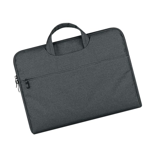 LRXIYODE Laptop Tasche Dunkelgrau Langlebige Notebook Handtasche aus Stoßabsorbierend Organizer Business Aktentasche Kompatibel mit Macbook Geräten von LRXIYODE