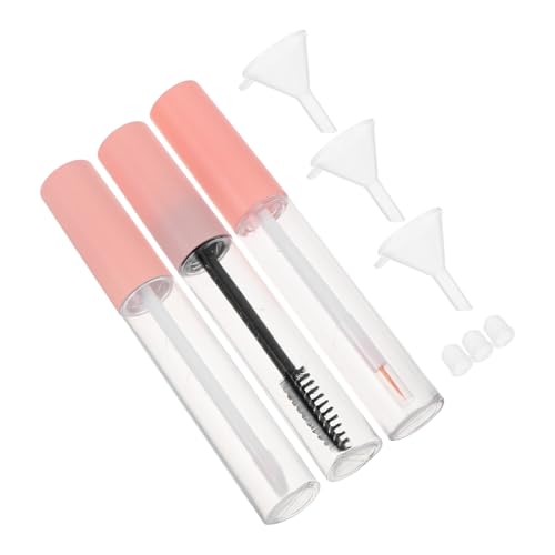 LRXIYODE Leeres Kosmetikflaschen Set mit Eyeliner und Lipgloss Behältern Trichtern für Einfaches Nachfüllen Vielseitig für Ihre Beauty Routine von LRXIYODE