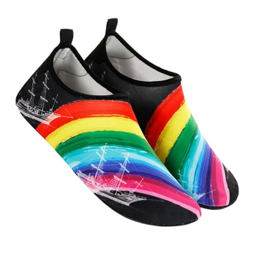 LRXIYODE Wassersportschuhe Schnelltrocknend rutschfest Upstream-Schuhe Strandschuhe Watschuhe Atmungsaktiv Zum Schutz Der Füße Für Wassersport Strand Aktivitäten von LRXIYODE