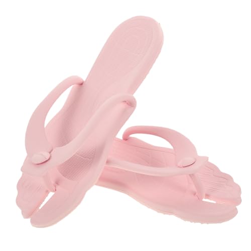 LRXIYODE Leichte Faltbare Badesandalen Damen Herren Rutschfest Flach Atmungsaktive Pool und Strandschuhe für Indoor Outdoor von LRXIYODE