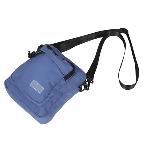 LRXIYODE Leichte Modische Canvas-umhängetasche Herren mit Verstellbarem Schultergurt Mehreren Reißverschlusstaschen Robustem Polyester für Outdoor Alltag Reisen und Freizeit von LRXIYODE