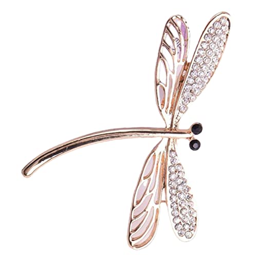 LRXIYODE Libellen Strass Brosche Pin Edelstein Damen Anstecknadel Revers Pin Dekorative Brosche Für Rucksäcke Und Alltag von LRXIYODE